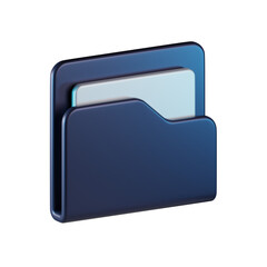 File Folder 3D Icon