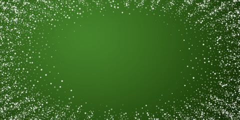 Magic falling snow christmas background. Subtle