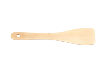 Wooden Cooking Spatula Isolated