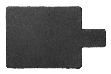 Black slate board cut out
