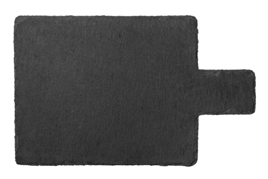 Black slate board cut out