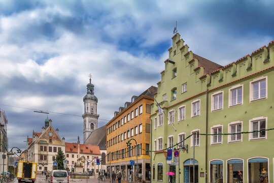 Street in Freising, Germany
