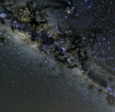 Milky Way With Generative AI technology