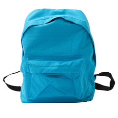 New Blue Textile School Bag - 574600552