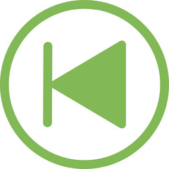 A graphic icon representing a video playback recording.