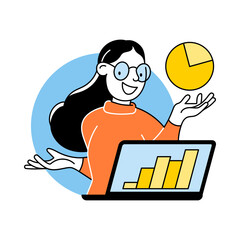 Data monitoring, reporting and analyzing statistics.