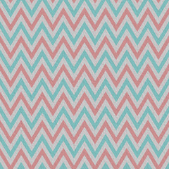 Chevron seamless pattern, pink and grey chevron or zigzag pattern background with watercolor paper texture