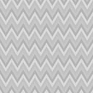Chevron seamless pattern, grey chevron or zigzag pattern background with watercolor paper texture
