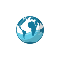 Naklejka premium World Water Day Illustration