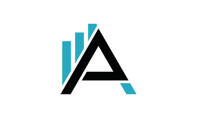 a, am, letter a, black, blue, accounting, consulting, business, growth, financial, arrow, vector, internet, design, button, logo, circle, banner, element, cursor, square, illustration, symbol, icon