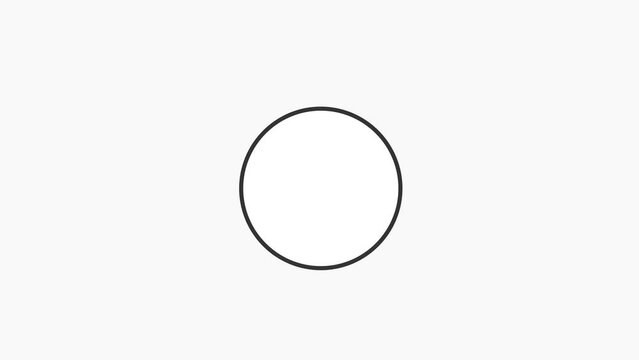 Order delivery status, post parcel package tracking icons animation. Order parcel processing bar, ship, in transit and delivery signs for express courier delivery app and web flat simple icons