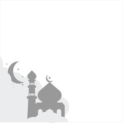 Obraz premium Ramadhan Cloud Corner