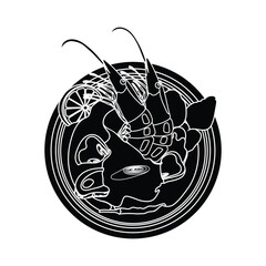 Tom yum kung ingredients. How to cook Thai shrimp soup.