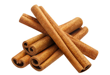 Delicious cinnamon sticks cut out