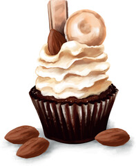 chocolate muffin