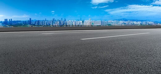 Fototapeta premium Aerial photography China Rizhao city architecture landscape coastline