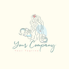 invitation card with birds