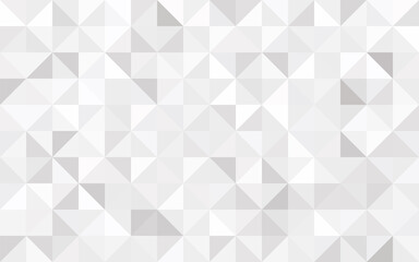 Abstract geometry triangle white and gray background pattern.vector illustration.