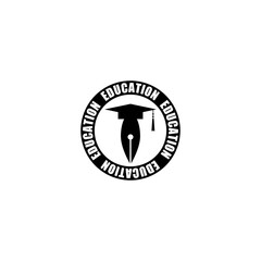  Education icon isolated on white background. 