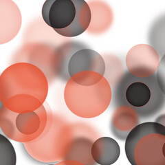 abstrakter Hintergrund mit Kreise rot schwarz grau 