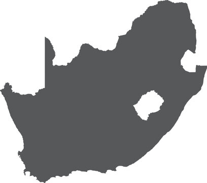 vector illustration of South Africa map