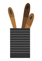 Storeroom icon or household equipment. Must have symbol.  illustration in flat style