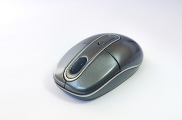 computer mouse on white