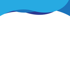 Fototapeta premium Header Wavy Shape-07
