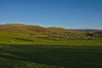Fototapeta premium Austwick and Wharfe, Yorkshire Dales, North Yorkshire, England