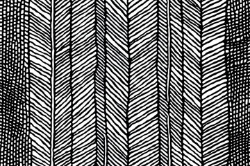 Abstract seamless hand drawn herringbone vertical stripes, generative ai