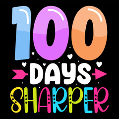 100th days of school, hundred days t-shirt design, 100th days celebration t-shirt