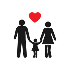 family icon vector