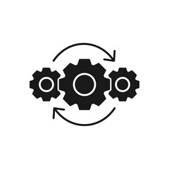 Operations icon vector illustration. Color editable
