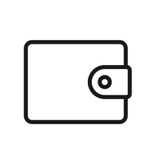 Wallet payment icon,