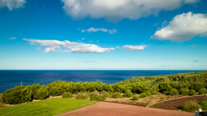 Coastal area of Sao Miguel, Azores islands.