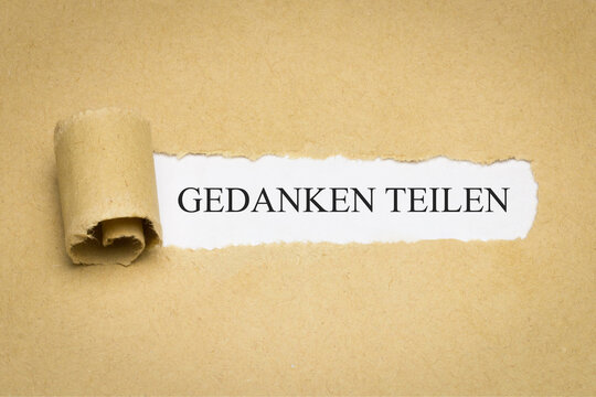 Gedanken teilen