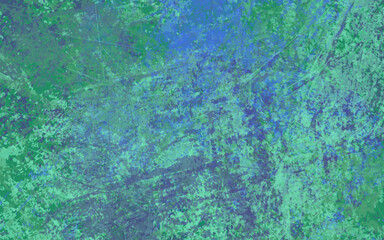 Abstract grunge texture green color bakgroud vector