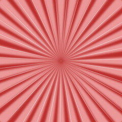 Obraz premium Red comic rays style gradient background fun art style
