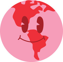 Cinema movie glasses on the white isolated background.