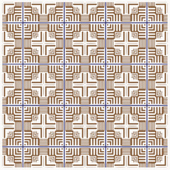 Fototapeta premium Seamless vector background with repeat pattern.Abstract ethnic rug ornamental seamless pattern.Perfect for fashion, textile design, cute themed fabric, on wall paper, wrapping paper and home decor.