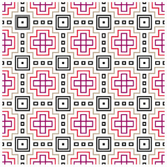 Seamless vector background with repeat pattern.Abstract ethnic rug ornamental seamless pattern.Perfect for fashion, textile design, cute themed fabric, on wall paper, wrapping paper and home decor.