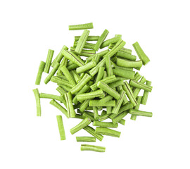 yardlong bean slice isolated on transparent png
