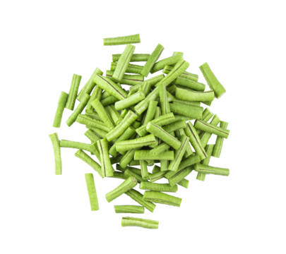 yardlong bean slice isolated on transparent png