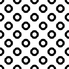 Seamless pattern. Geometric vector background.