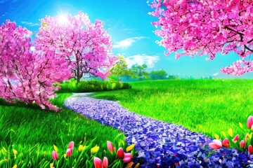 Spring background