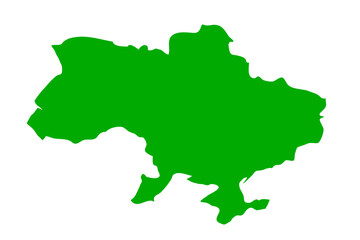 ウクライナの地図