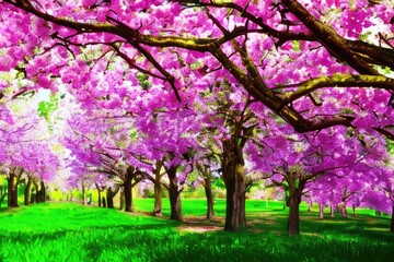 Fototapeta premium Spring background
