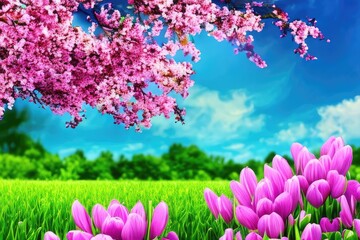 Spring background