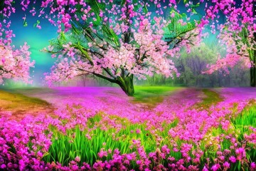 Spring background