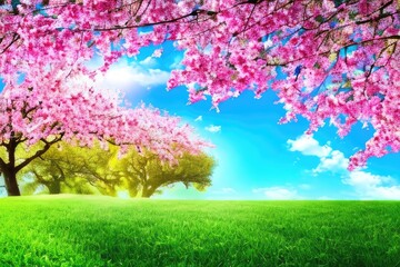 Obraz premium Spring background